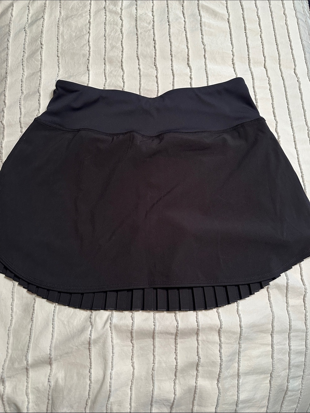 Baleaf Black Women's Athletic Skort with Pleated Hem